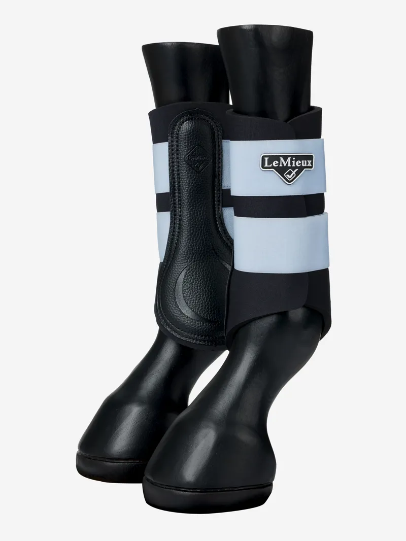 LeMieux Grafter Brushing Boots in Mist